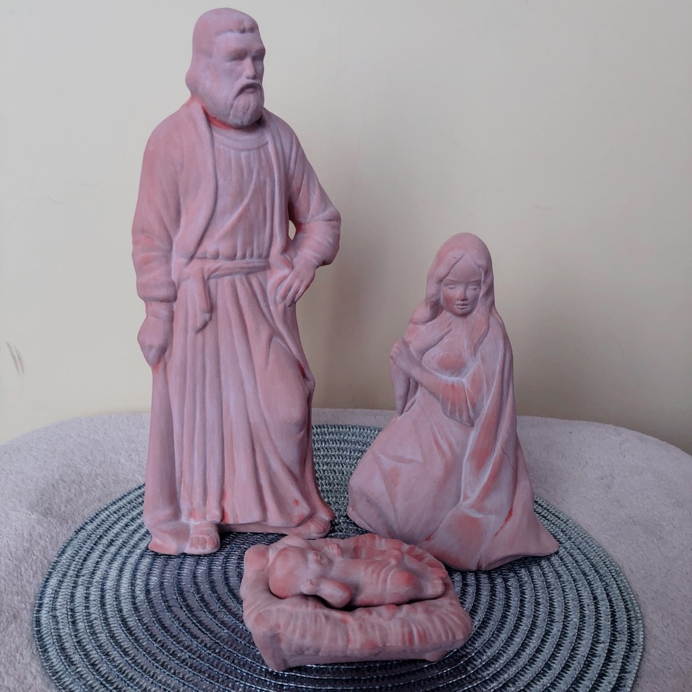 Terra Cotta Nativity Set